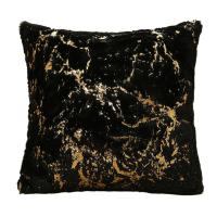 Funda de almohada de felpa con vetas de mármol geométrico, cojín de estilo nórdico, funda de almohada de imitación, funda de cojín de felpa Ins respetuosa con la piel - details 2