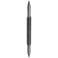 Juego de clavos sin martillo de doble cabeza, perforador de agujeros centrales, herramienta de resorte de pasador de puerta, broca de marcado con resorte de Metal, carpintería - details 8