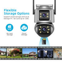 Cámaras de vigilancia exterior inalámbrico wifi doméstico Internet Voz HD inteligente 360 grados vigilancia - details 8