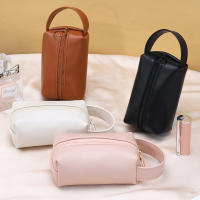Bolso De Maquillaje Mini Para Bolso PU Impermeable Organizador De Viaje Bolsa De Cosméticos Estilo Fashion Cierre De Cremallera - details 3