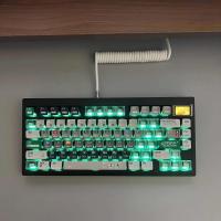 Conjunto de temas de química, sublimación PBT, teclas de perfil CBSA para tapas de teclado translúcidas laterales personalizadas nical - details 3