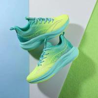 Nuevos zapatos deportivos acolchados, ligeros y de moda del fabricante de calzado deportivo, zapatos para correr transpirables con superficie de malla para - details 1
