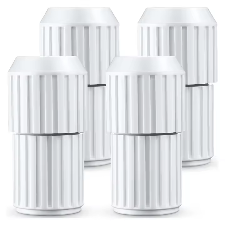 Poste telescópico para piscina, piezas de poste de piscina con leva externa blanca, poste de extensión telescópico, reemplazo de bloqueo de leva, 4 Uds. - 1