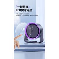 Nuevo ventilador de escritorio, carga con pantalla táctil digital, ventilador de circulación de aire, ventilador sin aspas montado en la pared de escritorio - details 2