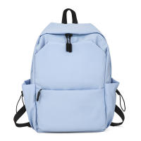 Mochila de color sólido Nueva mochila escolar al por mayor para estudiantes Mochila de ciclismo impermeable, portátil, deportiva y de gran capacidad para exteriores - details 38