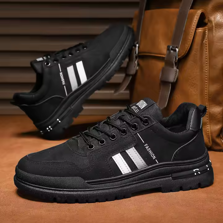 Botas de Trabajo para Hombres Primavera Zapatos Deportivos Antideslizantes para Trabajo al Aire Libre y Escalada - 1