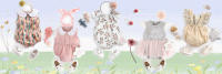 -mono Floral Lindo para Bebé, niña, Princesa, Verano, Dulce, Ropa Sin mangas - details 0