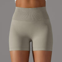 Hamidou pantalones cortos de Yoga para mujer, Shorts de Fitness para correr, ciclismo, transpirables, cintura alta, entrenamiento, gimnasio, Verano - details 44