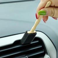 Cepillo de Limpieza para Aire de Coche Esponja para Limpieza Interior Quita el Polvo - details 2