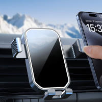 Soporte de teléfono para coche, abrazadera más ancha y gancho de Metal, ventilación [fundas gruesas amigables], soportes de teléfono para automóvil - details 0