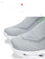 Zapatillas de moda para hombre Flyknit Mesh Stretchy Soft Sole Zapatos casuales al aire libre Zapatos para correr - details 2