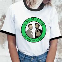 Camiseta de diseñador de manga para mujer, ropa de cómic de anime para niña, top de Estopa - details 10