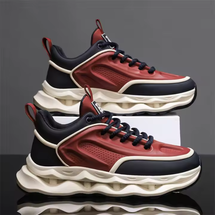 Nuevos zapatos de papá para correr casuales de suela gruesa versátiles de invierno. - 1