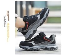 Zapatillas de seguridad ligeras y transpirables con puntera de acero, diseño antiperforación y antigolpes, zapatos de trabajo para hombres - details 12