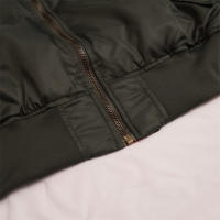 DAFEILI Vintage hombres Casual impermeable chaquetas de aviador moda de invierno abrigo grueso militar táctico Outwear - details 17