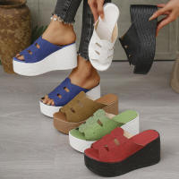 Zapatillas informales versátiles de talla grande para mujer, novedad de verano, primavera, cómodas y ligeras - details 1