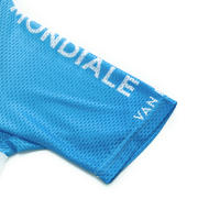 Jersey de Ciclismo de Poliéster Secado Rápido y Transpirable Estilo Corto de Manga para Hombres y Mujeres Equipación de Equipo AG2R Primavera/Verano 23 - details 2