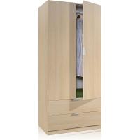 Organizador de Armario de Estilo Canadian 2 Puertas, 2 Cajones Acabado en Roble Blanco - details 17
