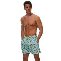 Bañador para hombre, transpirable, de secado rápido, con bolsillos, forro de malla y cordón ajustable. - details 1