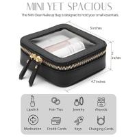 Bolsa De Maquillaje Impermeable Para Viajes Con Cierre De Cremallera Gran Tamaño Bolsa De Cosméticos Transparente Y Portátil Para Mujeres - details 5