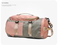 Bolsa De Viaje Impermeable para Deportes Y Fitness, Mochila De Gran Capacidad, Color De La Colisión De Empalme - details 35