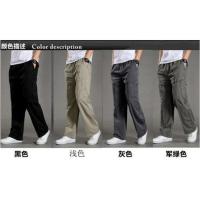 Pantalones cargo para hombre, ropa de trabajo de algodón para primavera y verano - details 5