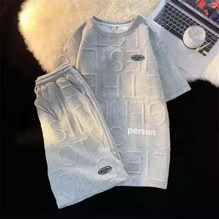 Moda Minimalista Casual Elegante de Verano para Hombre, Confort y Estilo en un Conjunto - 1