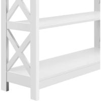 Mueble Auxiliar Vintage Consola Recibidora Estrecha Cajón Gran para Sala Diseño de Pasillo Blanco - details 5