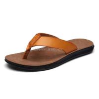 Chanclas de cuero para hombre nuevas, zapatillas deslizantes indias de alta calidad, sandalias, productos más vendidos - details 1