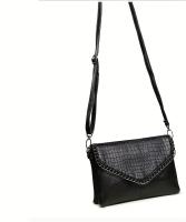 Bolso Cruzado Chic y Edgy Estilo Vintage Biker con Cadena, Hebilla de Cierre de Cremallera, Doble Compartimento, Bolso de Hombro Retro y Duradero - details 6