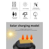 Lámpara Solar de pared cálida de 3 modos para exteriores, jardín, patio, decoración impermeable, farola, detección de movimiento humano, linterna de luz cálida - details 2
