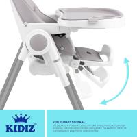 tumbona para bebés, silla alta combinada para bebés, 7 respaldos ajustables en altura, crecimiento de 0 meses a 6 años - details 1