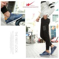 Zapatos Deportivos Versátiles de Doble Estrella Transpirables de Cuero Genuino para Primavera y Otoño Zapatos Planos Cómodos para Correr a la Moda - details 25
