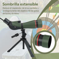 SVBONY SA412 Telescopio FMC HD de 20-60X80 mm con trípode y cámara WiFi SC001 - details 14