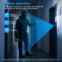 Timbre inalámbrico Ojo de gato, cámara de videovigilancia con WIFI, Radar, intercomunicador Visual gran angular de 1080 °, detección de movimiento PIR, 120 P - details 2