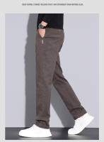 Pantalones informales de pierna recta holgados antiarrugas para hombre, pantalones ligeros y versátiles a la moda, negocios personalizados y modernos - details 0