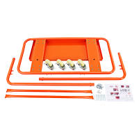 Carro de láminas para paneles de yeso Carro de cartón con 4 ruedas giratorias silenciosas de acero de 2200 libras para transportar varios paneles 117*58*119 cm/46.06*22.83*46,85 pulgadas - details 10