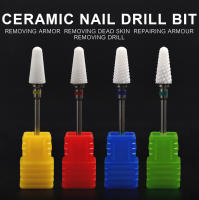 Broca de Cerámica para Uñas KADS Accesorios de Manicura para Eliminación de Piel Muerta Pulido de Superficie de Gel UV Removedor de Acero Inoxidable - details 0