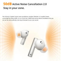 Realme Buds Air 6 Auriculares Inalámbricos Cancelación de Ruido Activada, 50 dB, Bluetooth 5.3, 40 Horas de Duración de la Batería, Impermeables para Adultos - details 5