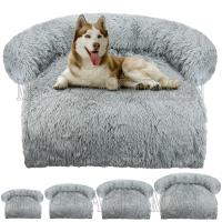 Sofá cama S-XXL para mascotas, cama calmante para perros, nido cálido, lavable, suave, Protector de muebles, manta para gatos, sofá cama para perros grandes - details 11