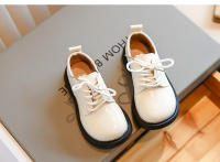 Zapatos de cuero suave para niños, mocasines antideslizantes de color negro para la escuela, para primavera y otoño, novedad de 2023 - details 7