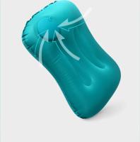 Cojín inflable de prensa de viaje, almohada Lumbar cuadrada, portátil, plegable, para exteriores - details 5