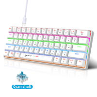 Teclado Mecánico RGB con Retroiluminación 68 Teclas, Intercambiable, Azul, Para PC, Laptop, Oficina - details 26