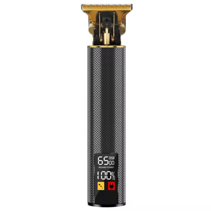Cortadora de cabello eléctrica, tijeras de empuje eléctricas, cortadoras de cabello con grabado de cabezal de aceite - 1