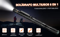 Regalos para Hombre, Regalo Dia del Padre, Boligrafo Multifuncion con LED, Dia del Padre Regalos, Regalos Originales para Hombre, Gadgets Tecnologicos, Camping Accesorios - details 1