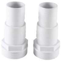 2Pcs Hose Adapter 1-1/2Inch and 1-1/4Inch Male 3-Way Washer Hose Connection for Hot Tubs Swimming Pool Hose Connector - details 7