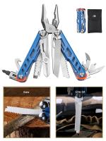 Alicates de Emergencia 14-en-1 Herramienta Multiusos Plegable Cortadores de Pijamas Tijeras - details 0