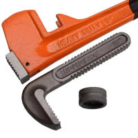 Llave de abrazadera, llave de tubo ajustable, alicates de tubo de agua antideslizantes de estilo americano, alicates resistentes y resistentes para ahorro de trabajo para el hogar - details 8