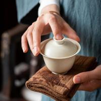 Toalla de té bordada, Toallas ligeras de algodón y lino, Paño de limpieza ultrasuave con toalla de absorción de agua, Toallas, Toalla, Toallas, Toalla, Toallas, - details 4