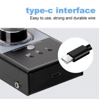 Tarjeta de sonido para ordenador, controlador de volumen multimedia, interfaz de Audio para PC, portátil, Android, transmisión de vídeo, Control silencioso - details 1